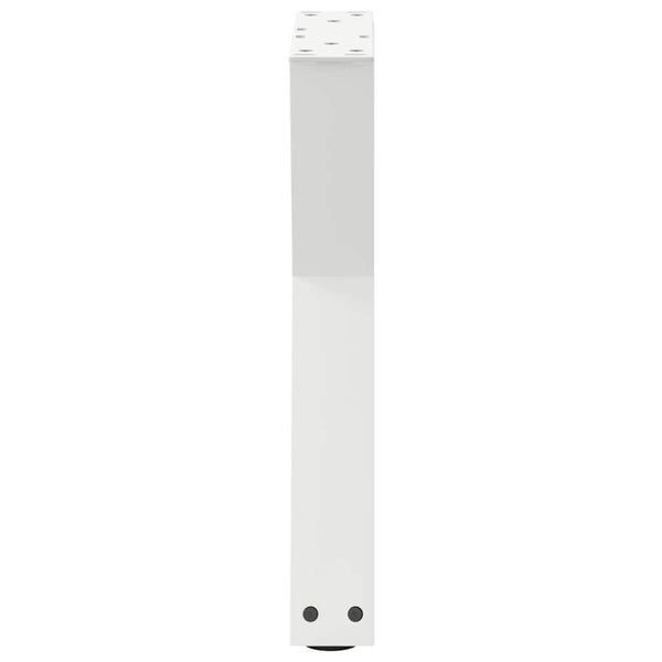 Couchtischbeine, 2er Set, Weiß, Stahl