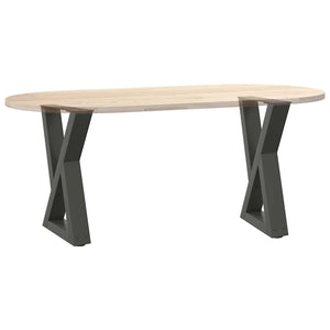 Anthrazit Couchtischbeine, 2er Set, Stahl