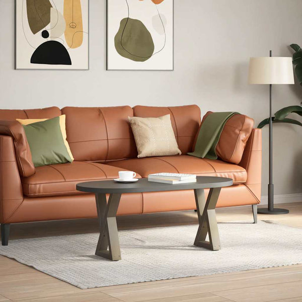 Couchtischbeine aus Stahl, 2er Set