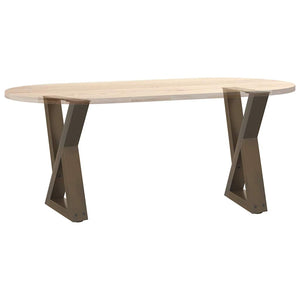 Couchtischbeine aus Stahl, 2er Set