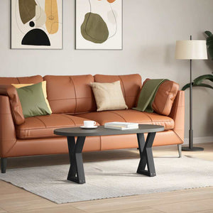 Schwarze Couchtischbeine, 38 cm, 2er-Set
