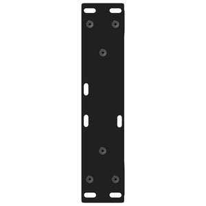 Schwarze Couchtischbeine, 38 cm, 2er-Set