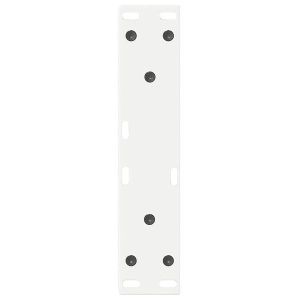 Couchtischbeine Weiß, 38 cm, 2er-Set