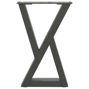 Anthrazit Couchtischbeine, 2er Set