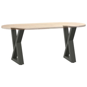 Anthrazit Couchtischbeine, 2er Set
