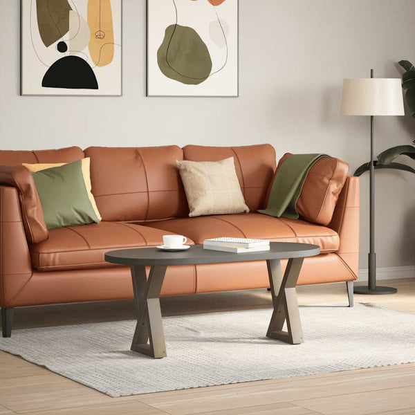 Couchtischbeine aus Stahl, 2er Set