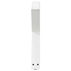 Weiße Couchtischbeine, 50 cm, 2er-Set