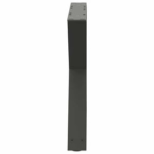 Couchtischbeine 2 Stk. Anthrazit 50x(42-43,3) cm Stahl