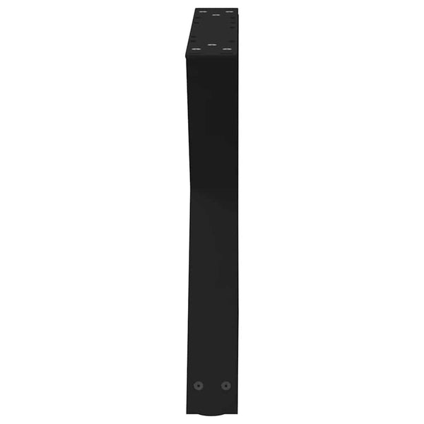 Schwarze Couchtischbeine, 60 cm, 2er-Set