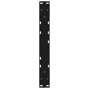 Schwarze Couchtischbeine, 60 cm, 2er-Set