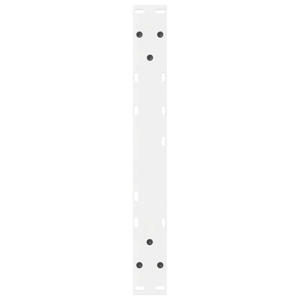 Couchtischbeine Weiß, 60 cm, 2er-Set