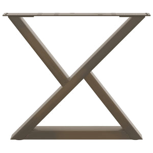Couchtischbeine aus Stahl, 2er Set