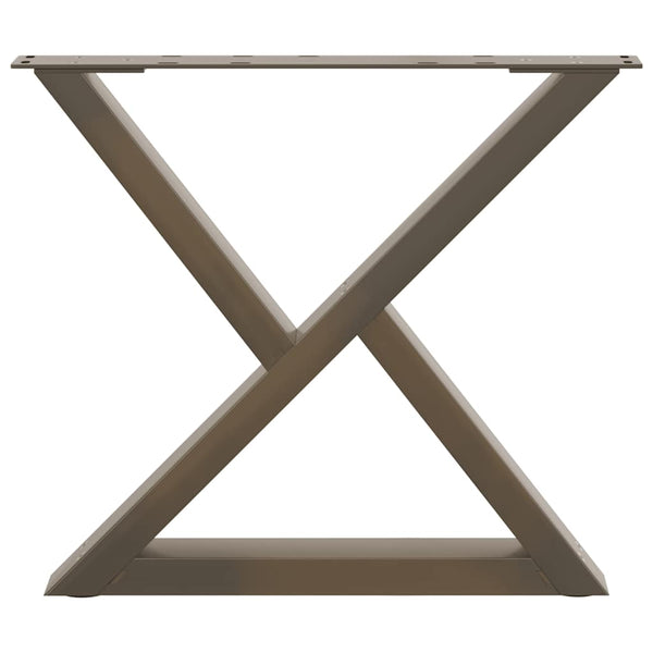 Couchtischbeine aus Stahl, 2er Set