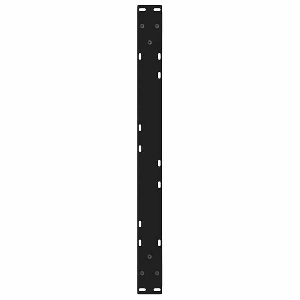 Couchtischbeine Schwarz 70 cm, 2er Set