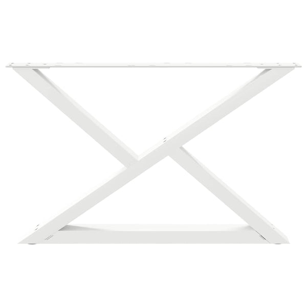 Couchtischbeine Weiß 70cm, 2er Set