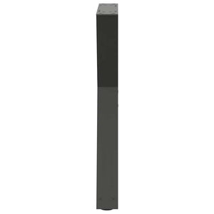 Esstischbeine, 2er Set, Anthrazit, 60 cm