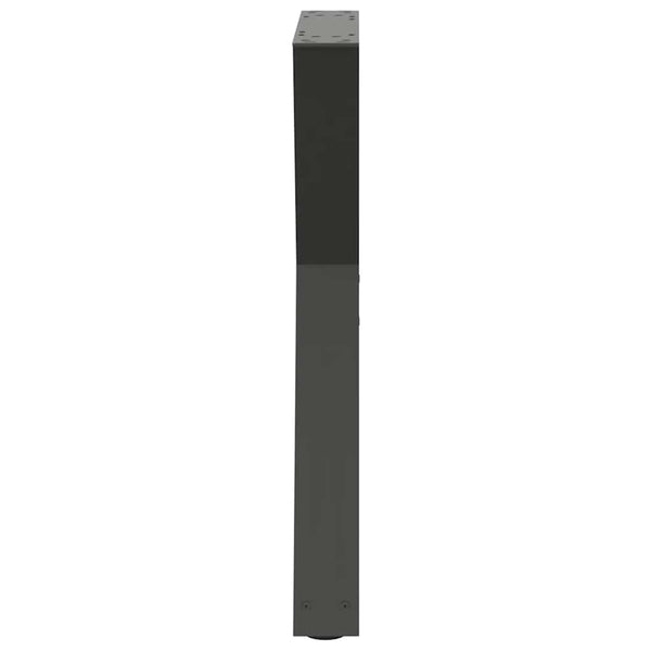 Esstischbeine, 2er Set, Anthrazit, 60 cm