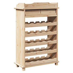 Weinregal Kiefer Massivholz 58x28x90cm