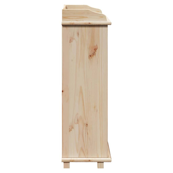 Weinregal Kiefer Massivholz 58x28x90cm