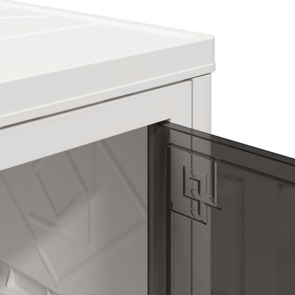 Stapelbare Aufbewahrungsbox mit Rädern 28L