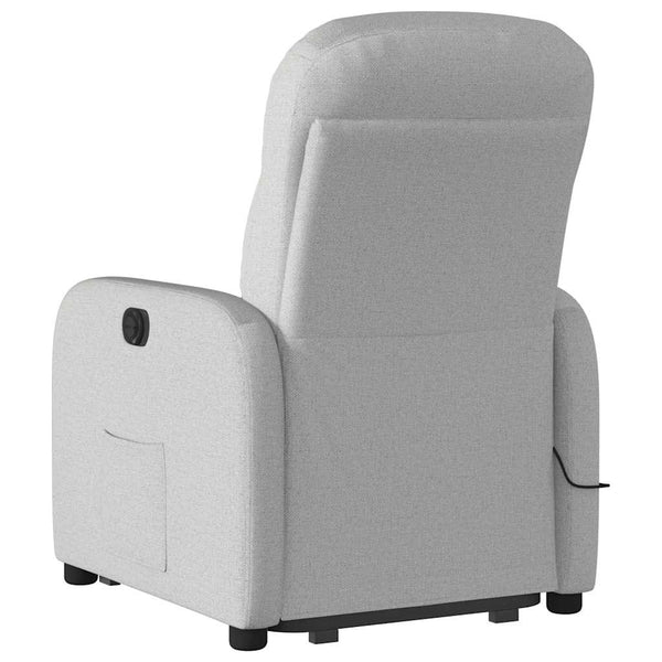 Massagesessel mit Aufstehhilfe Wolkengrau