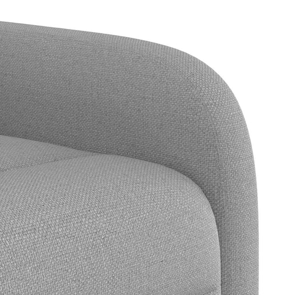 Elektrischer Massagesessel mit Aufstehhilfe, Stoff Grau