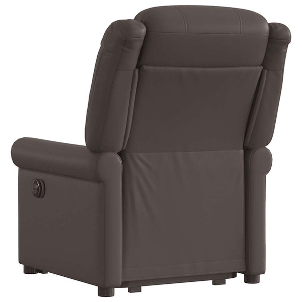 Stehsessel Braun Kunstleder Relaxsessel