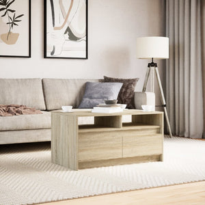 LED Couchtisch Sonoma Eiche
