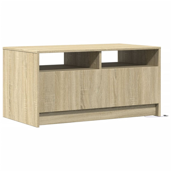 LED Couchtisch Sonoma Eiche