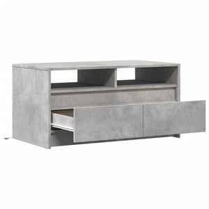 LED Couchtisch Betongrau
