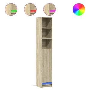 LED Sideboard Sonoma Eiche 200 cm