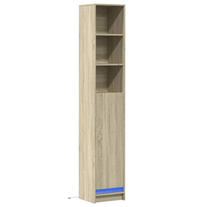 LED Sideboard Sonoma Eiche 200 cm