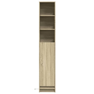 LED Sideboard Sonoma Eiche 200 cm