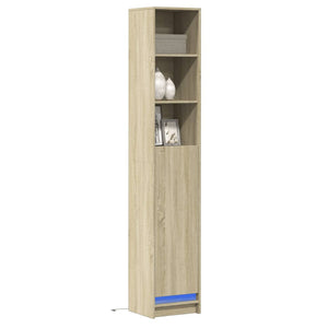 LED Sideboard Sonoma Eiche 200 cm