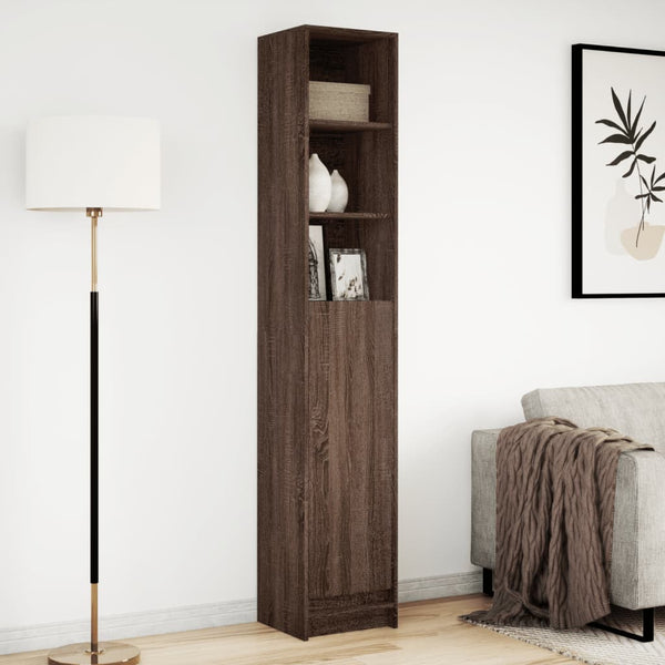 LED Sideboard Braun Eichenoptik 200cm