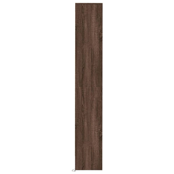 LED Sideboard Braun Eichenoptik 200cm