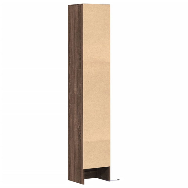 LED Sideboard Braun Eichenoptik 200cm