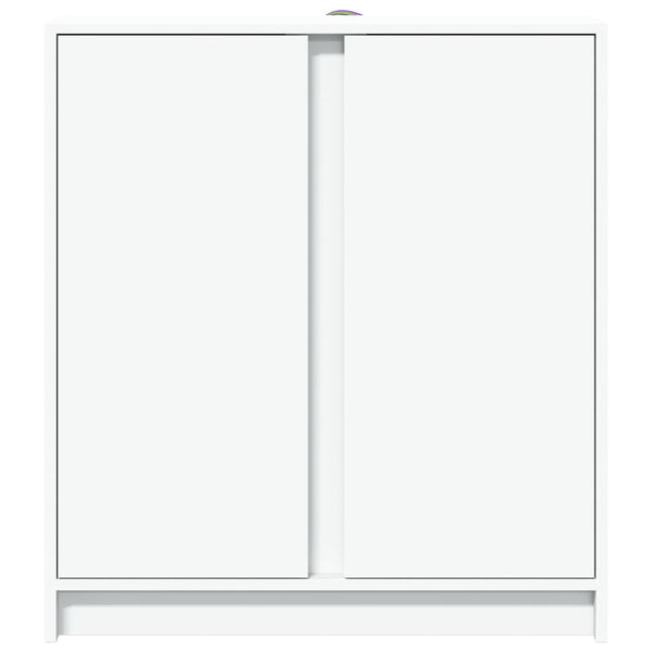 LED Sideboard Weiß 77x34x85 cm
