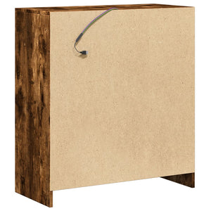 LED Sideboard Räuchereiche 77 cm