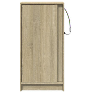 LED Sideboard Sonoma Eiche 85cm