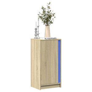 LED Sideboard Sonoma Eiche 85cm