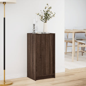 LED Sideboard Braun Eichen-Optik