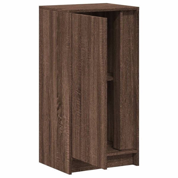 LED Sideboard Braun Eichen-Optik