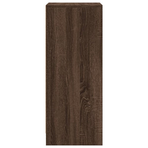 LED Sideboard Braun Eichen-Optik