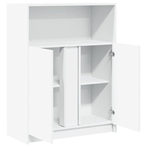 LED Sideboard Weiß 77x34x100 cm