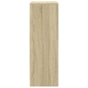 LED Sideboard Sonoma-Eiche 77x34x100 cm