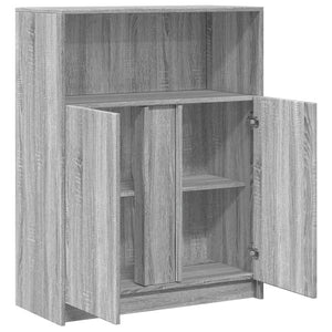 LED Sideboard Grau Sonoma 77x34x100 cm