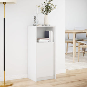 LED Sideboard Weiß 42,5x34x100cm