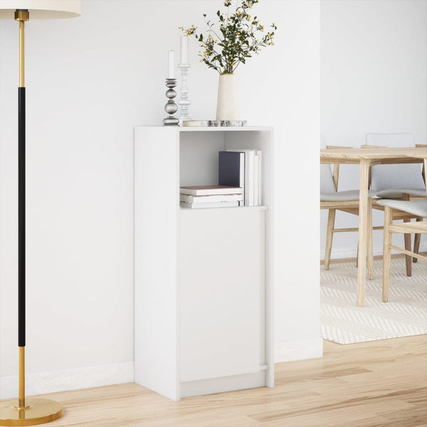 LED Sideboard Weiß 42,5x34x100cm