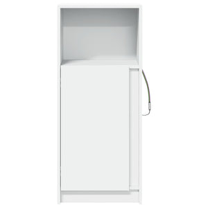 LED Sideboard Weiß 42,5x34x100cm